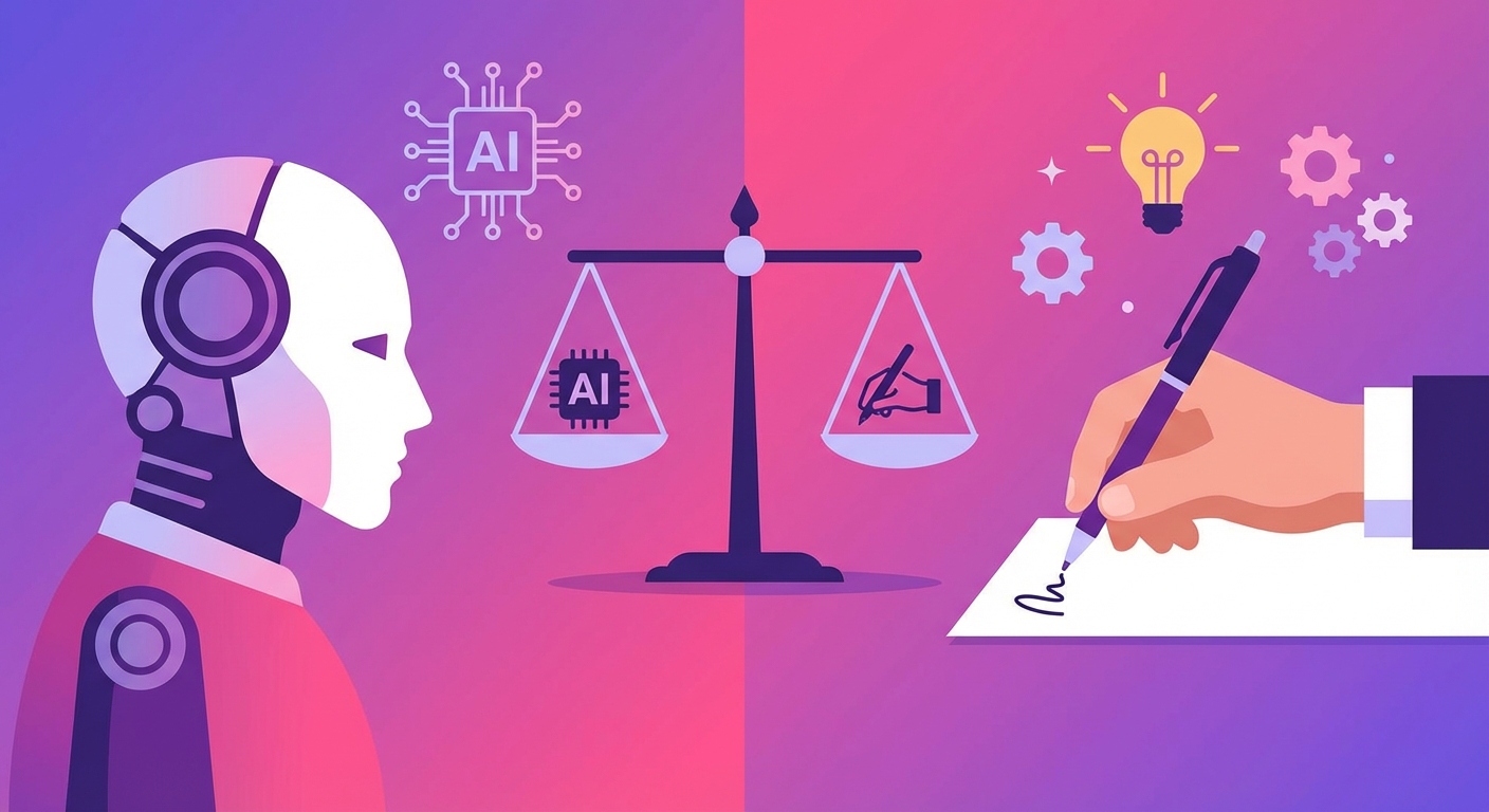 AI Caption Generator vs Manual Writing: Which is Better?